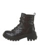 Schutz Leather Combat Boots