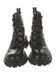 Schutz Leather Combat Boots