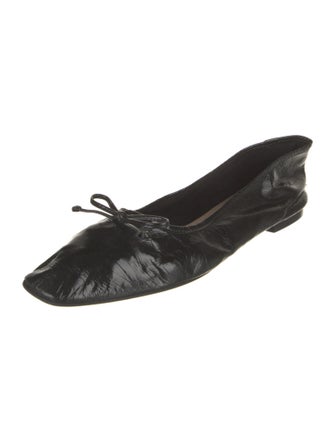 Schutz Patent Leather Ballet Flats