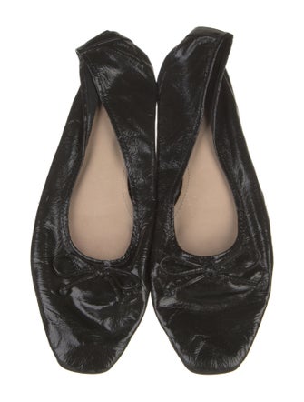 Schutz Patent Leather Ballet Flats