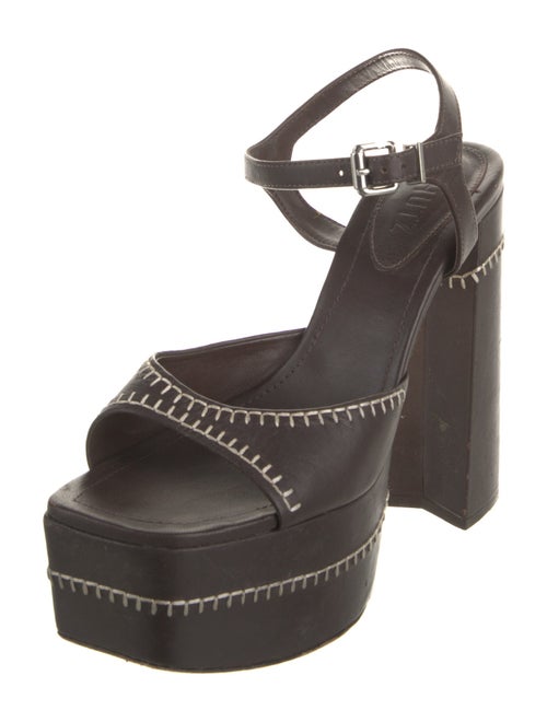 Schutz Leather Sandals