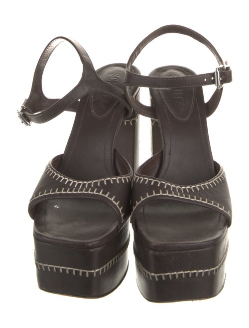 Schutz Leather Sandals