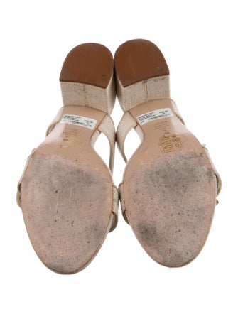 Schutz Animal Print Espadrilles