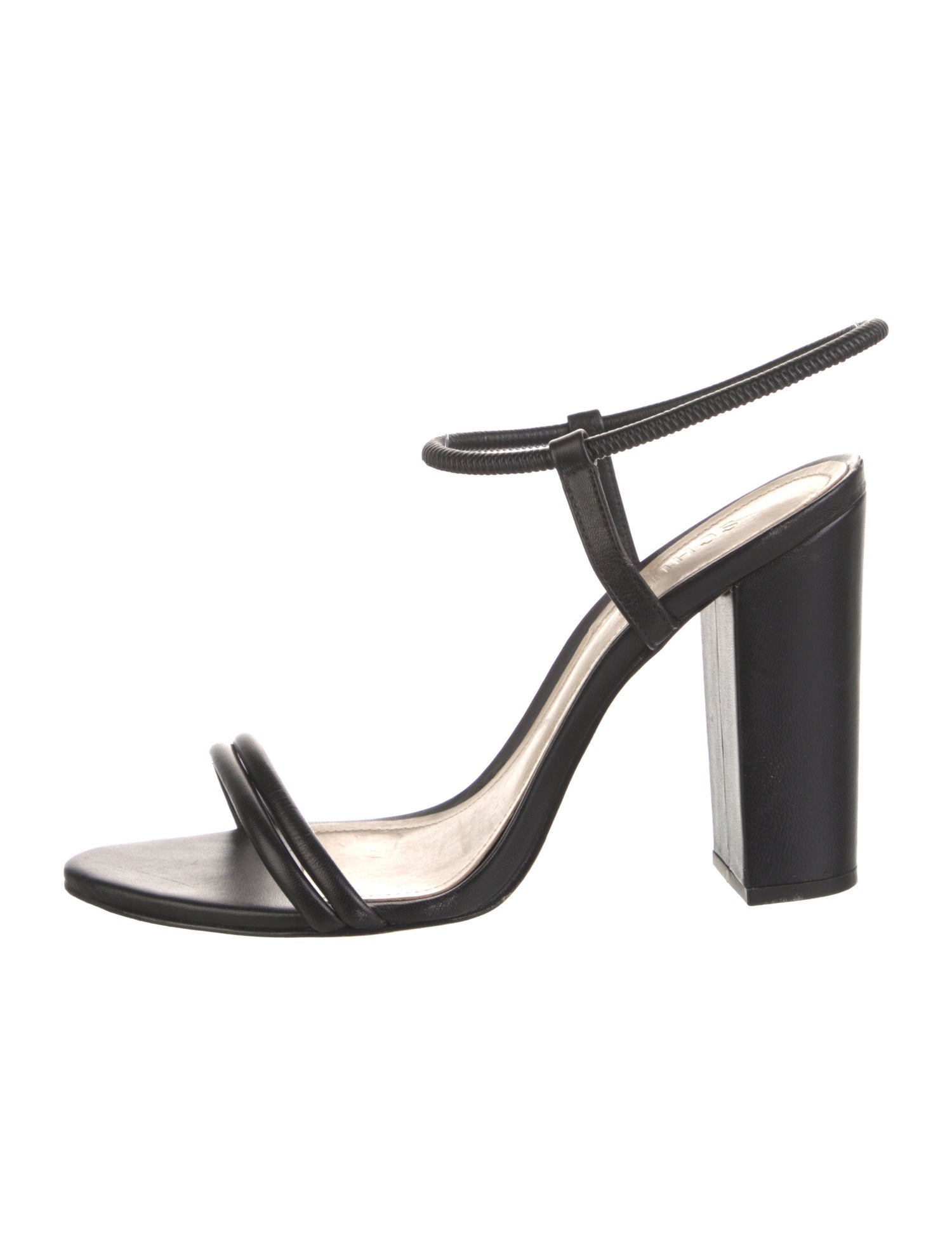 Schutz Leather Slingback Sandals