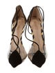 Schutz Suede Printed Pumps