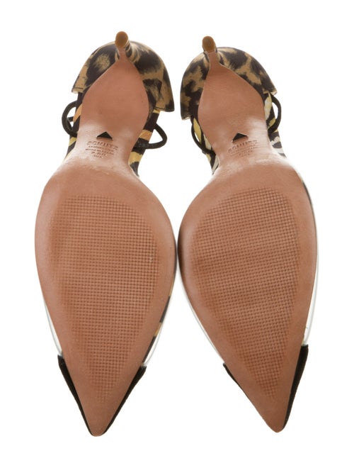 Schutz Suede Printed Pumps