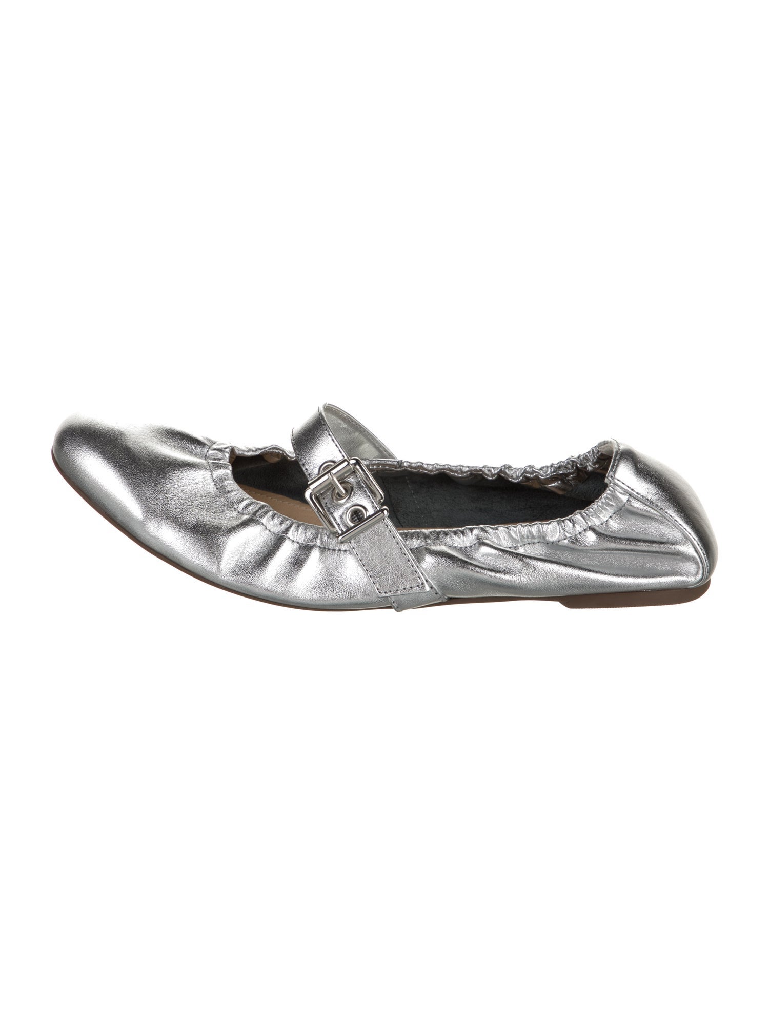Schutz Leather Mary Jane Flats