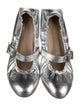 Schutz Leather Mary Jane Flats