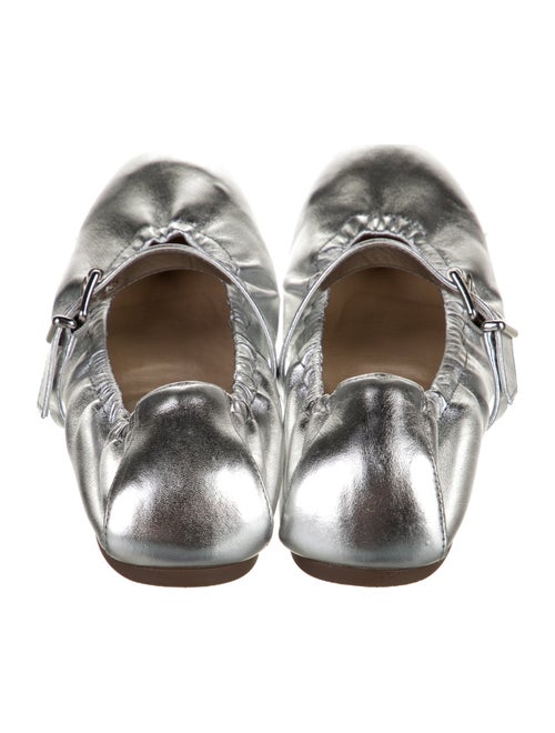 Schutz Leather Mary Jane Flats