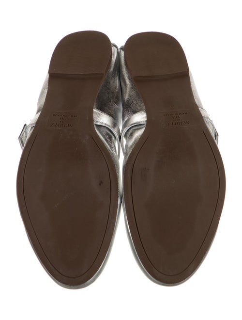 Schutz Leather Mary Jane Flats