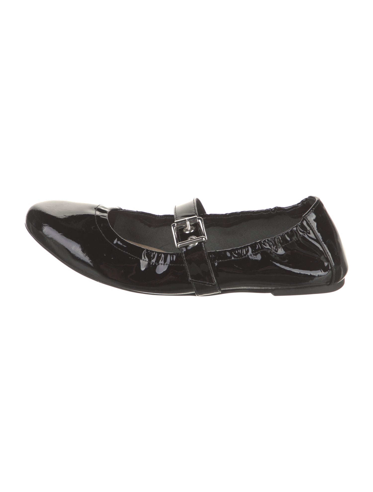 Schutz Patent Leather Mary Jane Flats