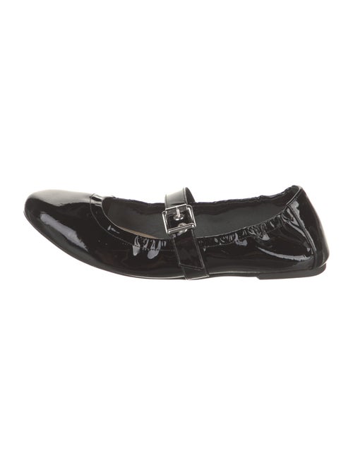 Schutz Patent Leather Mary Jane Flats