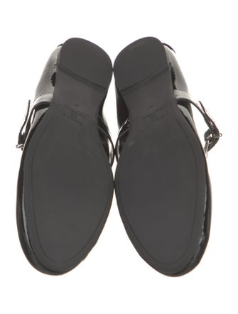 Schutz Patent Leather Mary Jane Flats