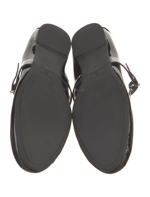 Schutz Patent Leather Mary Jane Flats