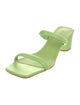Schutz Leather Slides
