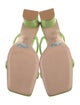 Schutz Leather Slides