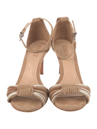 Schutz Suede Sandals