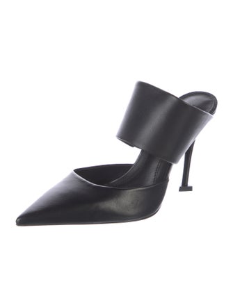 Schutz Leather Mules