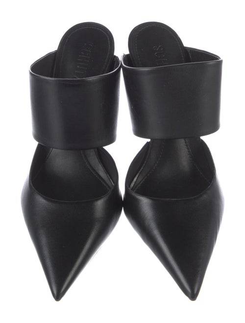 Schutz Leather Mules