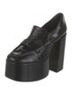 Schutz Embossed Leather Pumps