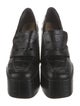 Schutz Embossed Leather Pumps
