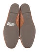 Schutz Leather Bow Accents Ballet Flats