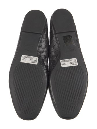 Schutz Leather Bow Accents Flats