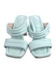 Schutz Leather Slides