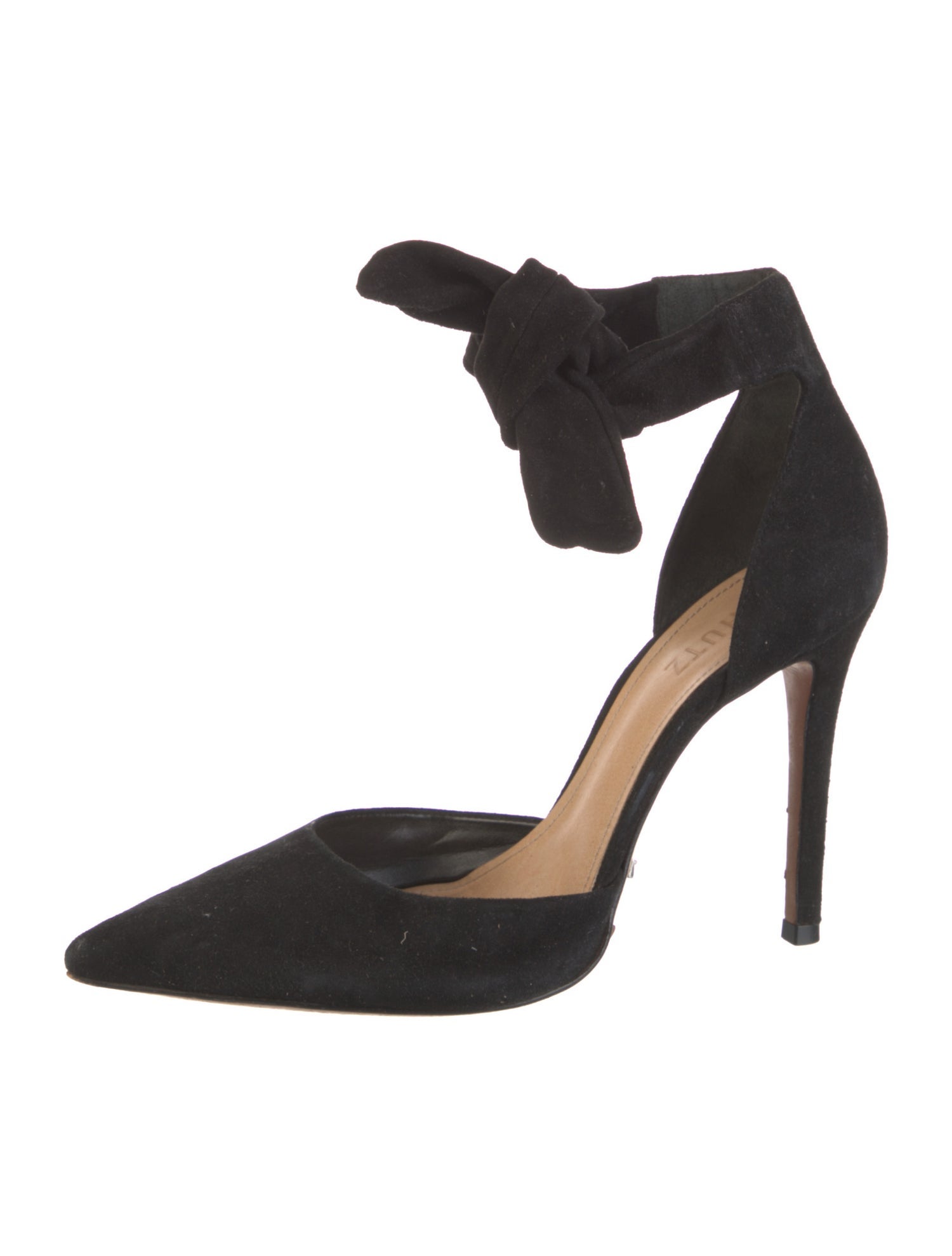 Schutz Suede D'Orsay Pumps