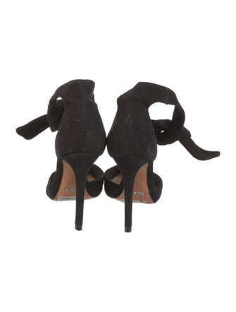 Schutz Suede D'Orsay Pumps