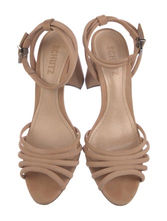 Schutz Suede Slingback Pumps