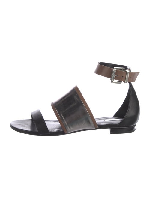 Schutz Leather D'Orsay Flats