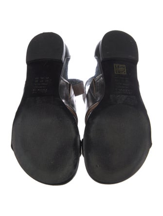 Schutz Leather D'Orsay Flats