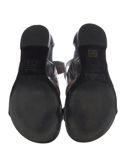 Schutz Leather D'Orsay Flats