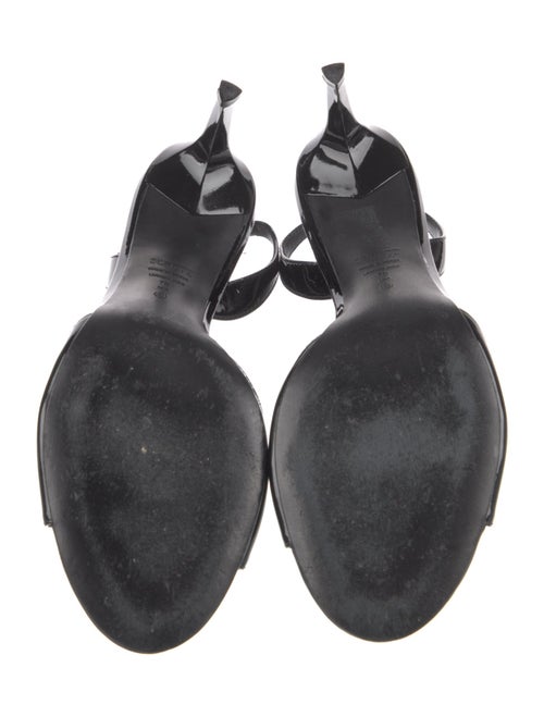 Schutz Leather Slingback Sandals