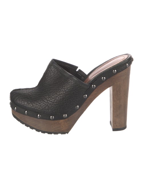 Schutz Leather Mules