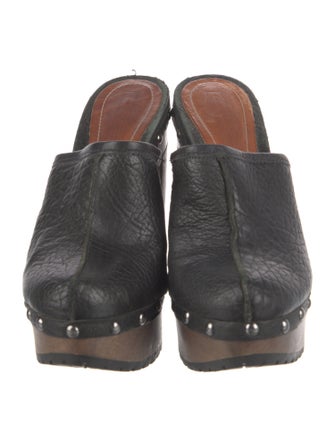 Schutz Leather Mules