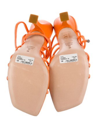 Schutz Leather Slingback Sandals