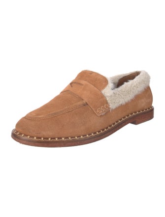 Schutz Suede Loafers