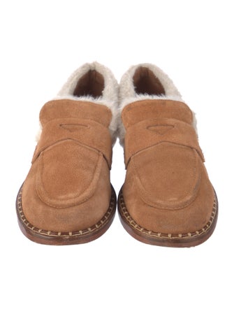 Schutz Suede Loafers