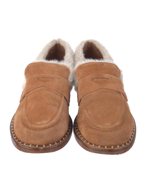 Schutz Suede Loafers
