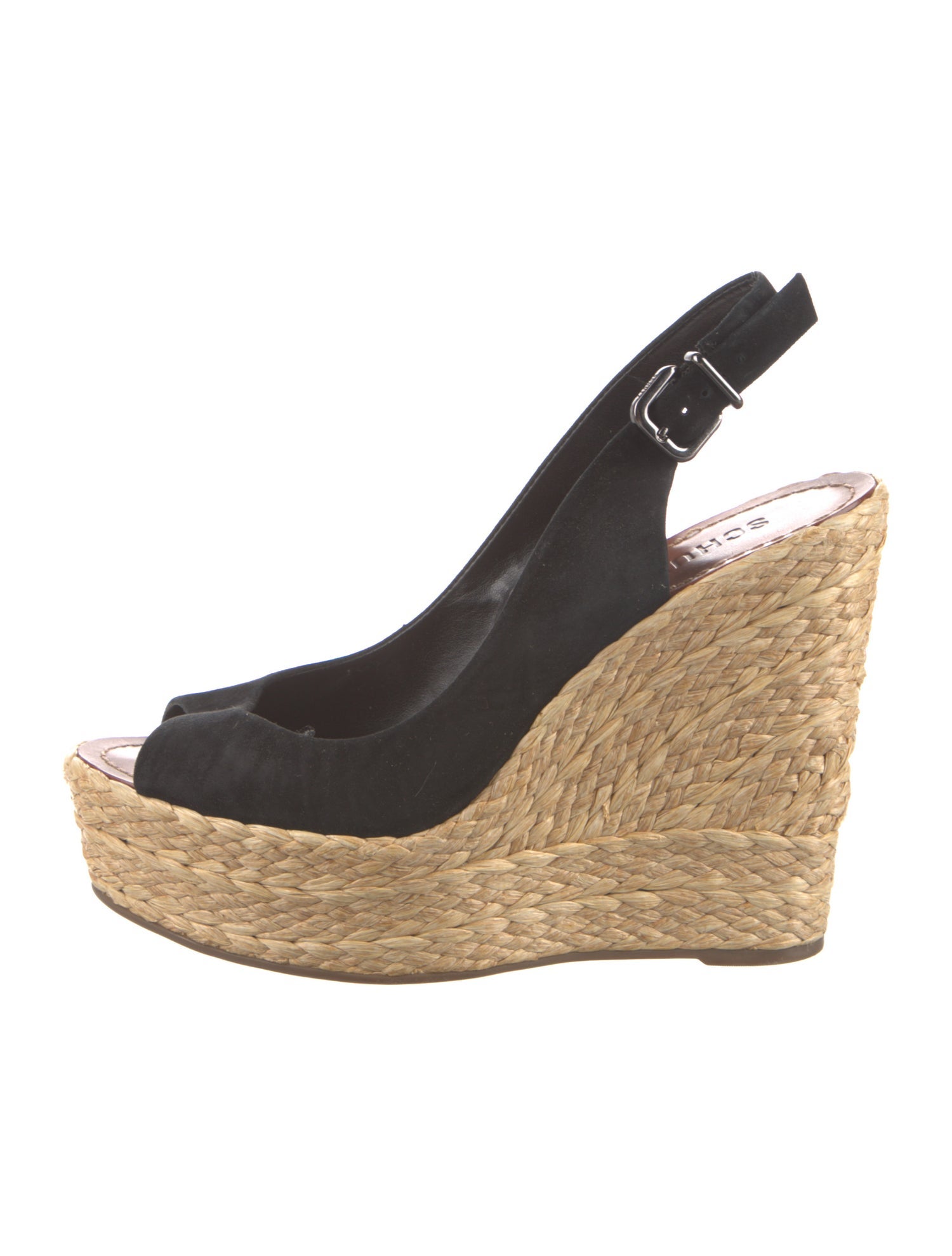 Schutz Suede Espadrilles