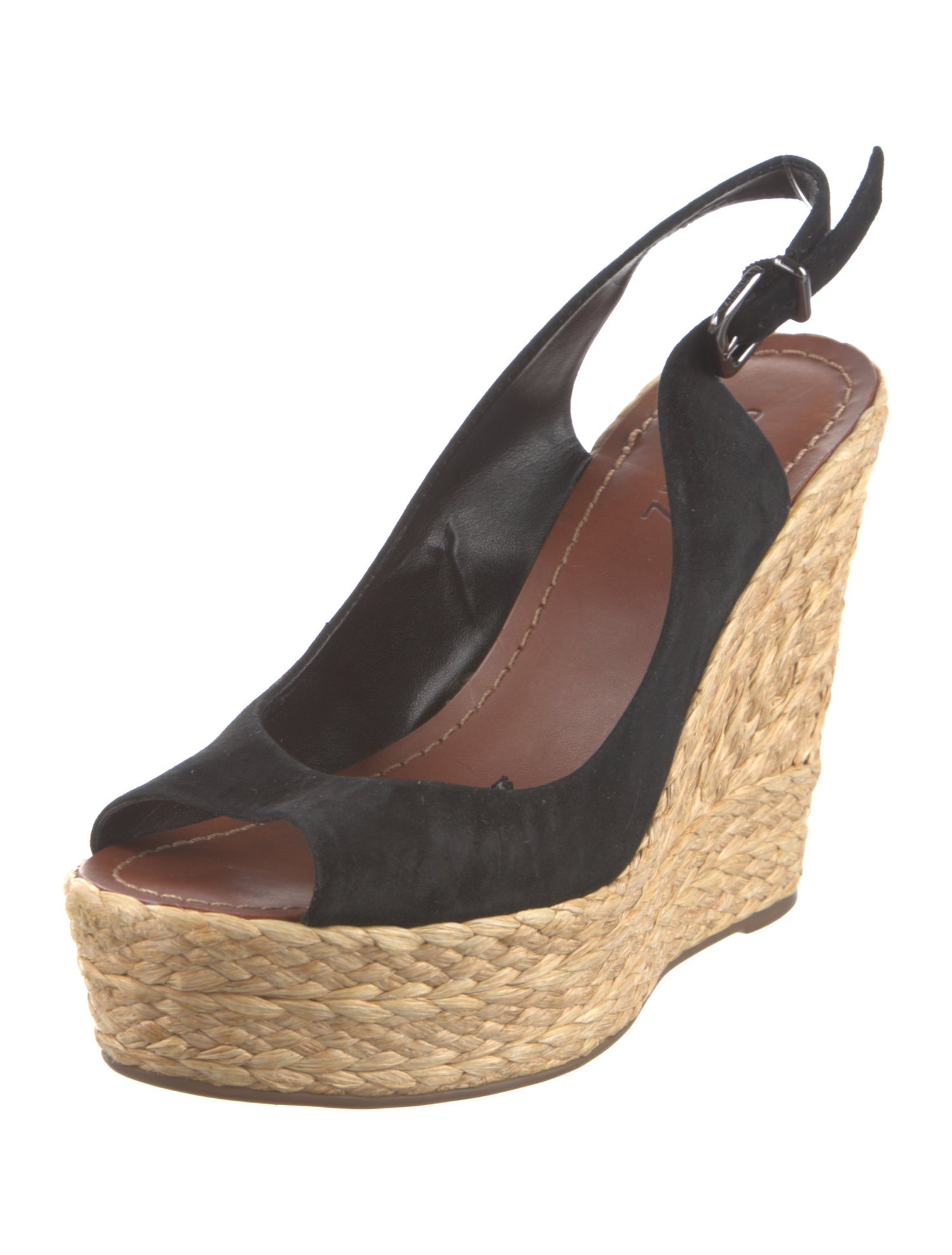 Schutz Suede Espadrilles