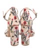 Schutz Floral Print Sandals