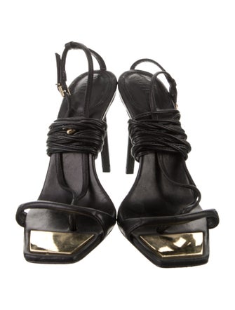 Schutz Leather Sandals