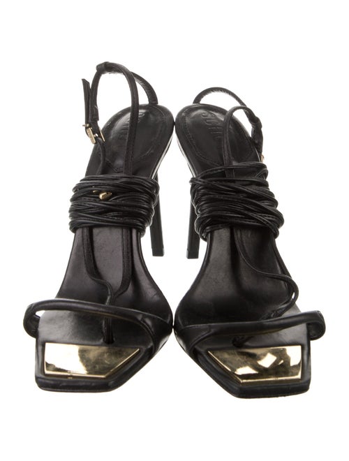 Schutz Leather Sandals