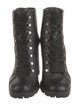 Schutz Leather Lace-Up Boots
