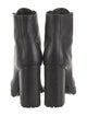 Schutz Leather Lace-Up Boots