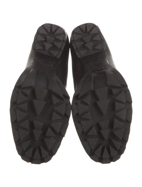 Schutz Leather Lace-Up Boots