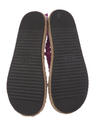 Schutz Jute Braided Accents Gladiator Sandals